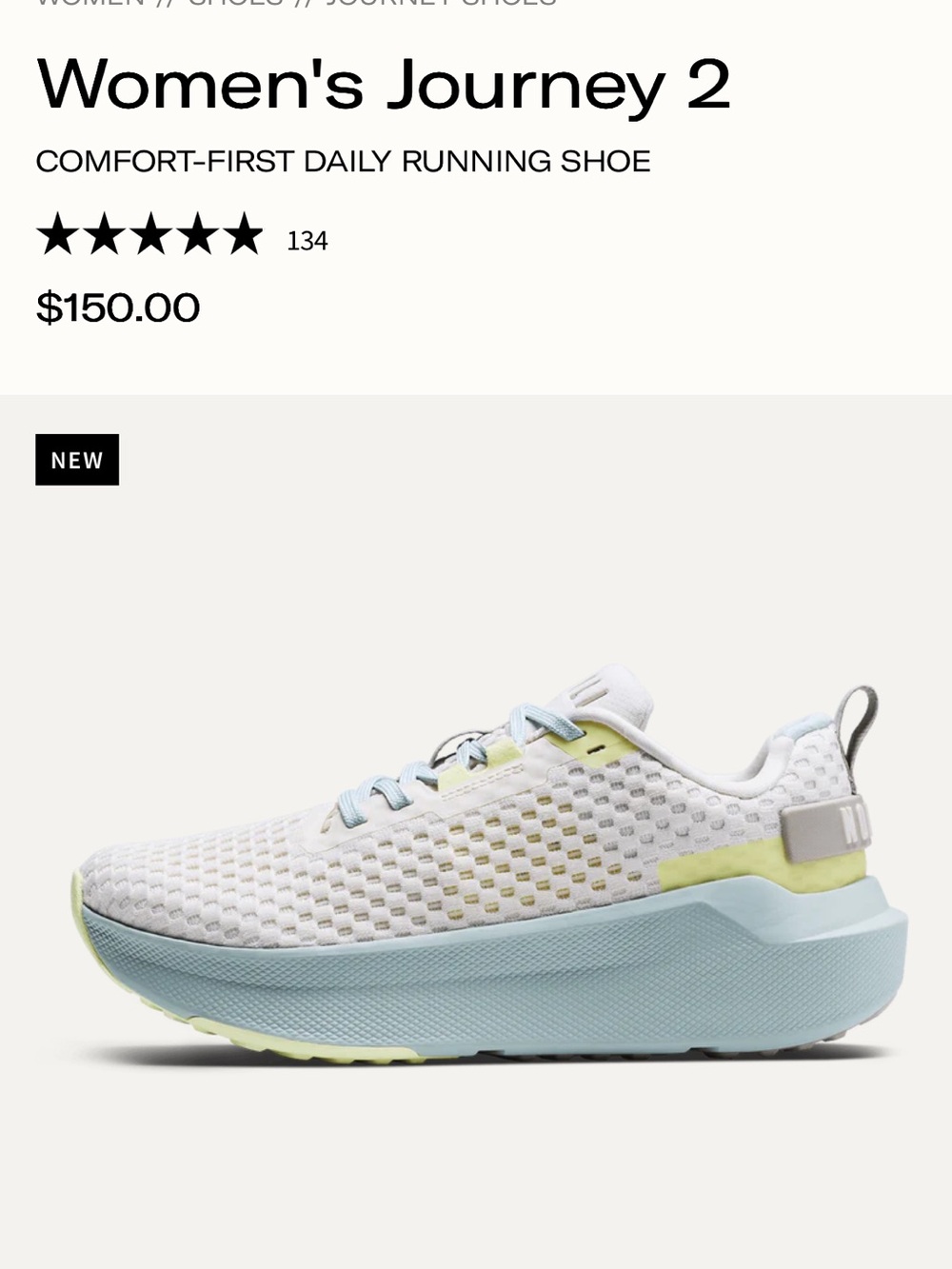 NOBULL Women's Mesh Trainer - White/Light Blue/Yellow